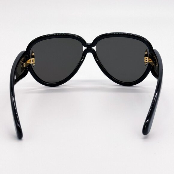 NEW LW40132I 01C, LOEWE UNISEX BLACK SILVER SUNGLASSES LOEWE main image 9